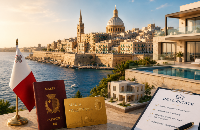 Malta Golden Visa’sı: Gayrimenkul Rotası